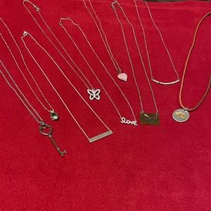 An assortment bundle of Necklaces